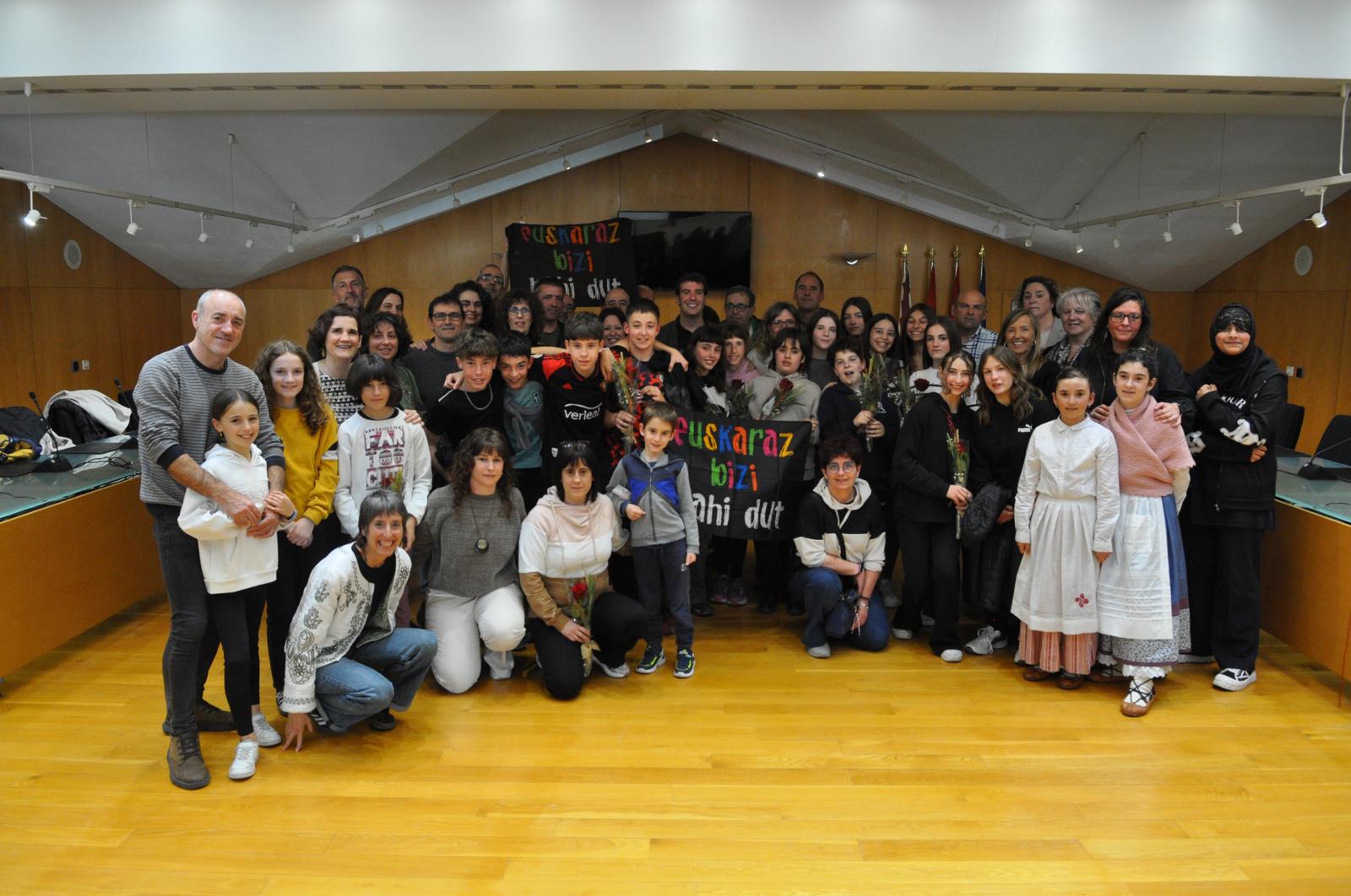 Y también homenaje en Tafalla